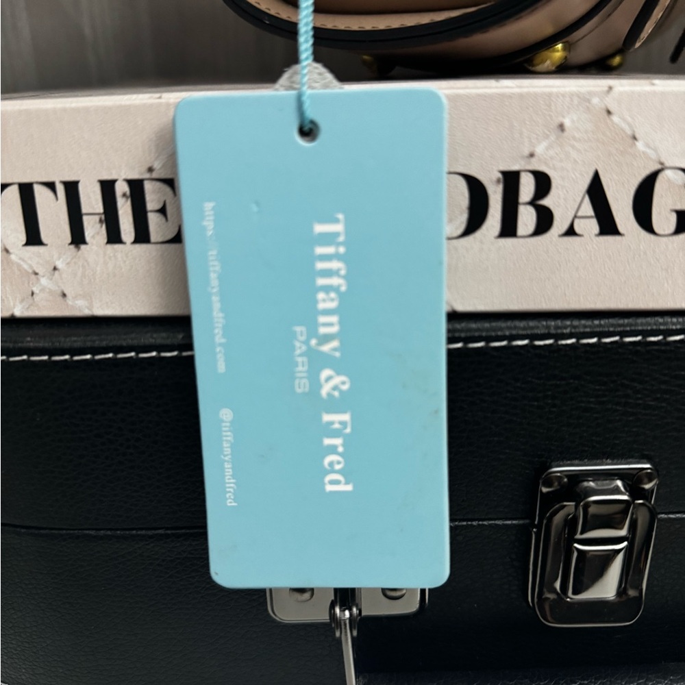 Tiffany & Fred Tan Mini Bag with Gold Accents - Picture 3 of 12